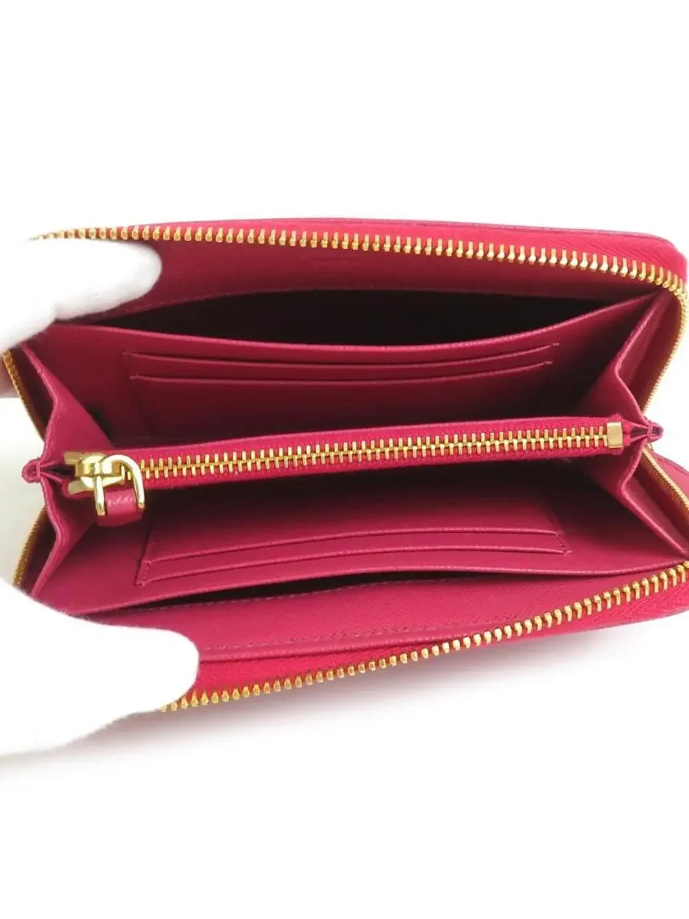 Auth Prada Coin Purse Case Compact #280427P27B